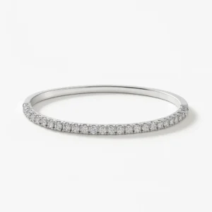 08a9b107-92db-4e82-9cd7-d78e7ea06c42 Ludus 2-Carat Moissanite White Gold Plated 18K Tennis Bracelet