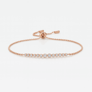 Vetus 5-Carat Moissanite Gold Plated Bracelet alternate view