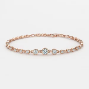 477b0400-65db-4b85-9687-48755a6bd3bc Luminaria 8.7-Carat Moissanite Gold Plated Bracelet