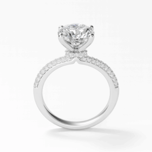 Luna 2-Carat Moissanite Ring Silver 925 alternate view