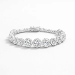mundus Mundus 11 Carat Moissanite Tennis Bracelet