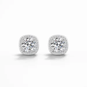 pulvinar3 Pulvinar 2-Carat Moissanite Stud Earrings