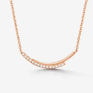 rosea-2 Rosea Moissanite Curved Bar Necklace